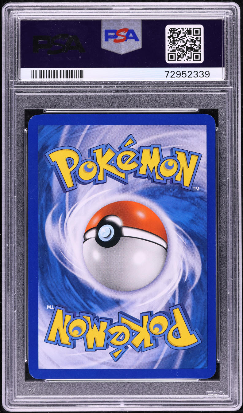 2006 POKEMON EX HOLON PHANTOMS REVERSE HOLO PERSIAN #48 HARADA AUTO AUTH PSA 8
