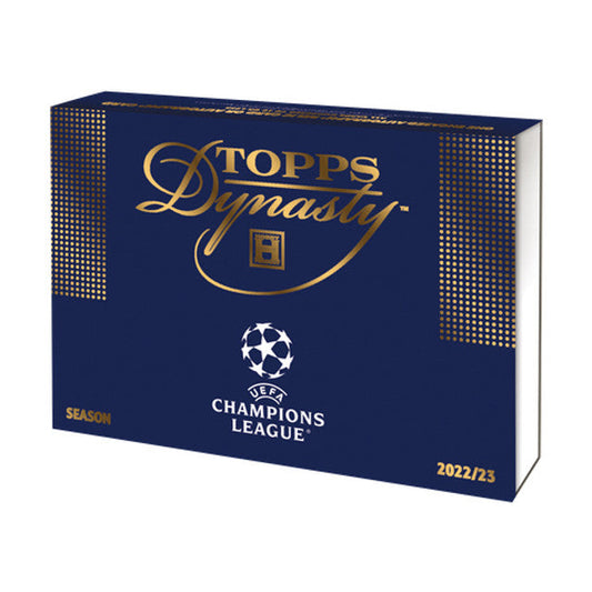 2022-23 Topps Dynasty UEFA Champion's League Soccer Hobby 5 Box Case