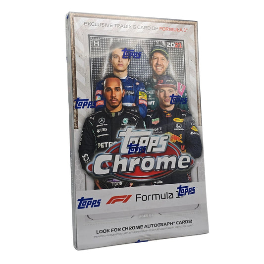 2021 Topps Chrome Formula 1 F1 Racing Hobby Box