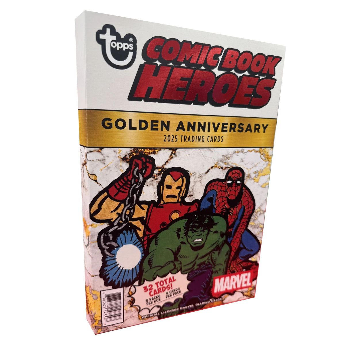 2025 Topps Marvel Comic Book Heroes 1975 Golden Anniversary Box
