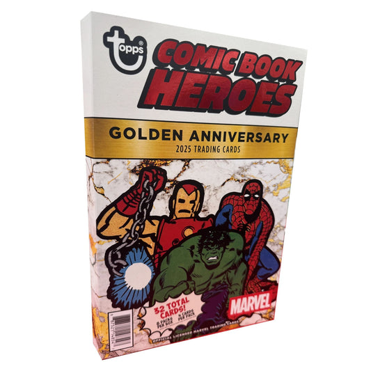 2025 Topps Marvel Comic Book Heroes 1975 Golden Anniversary Box