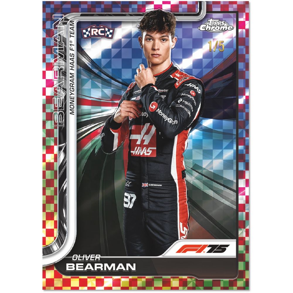 2025 Topps Chrome Formula 1 Hobby Box