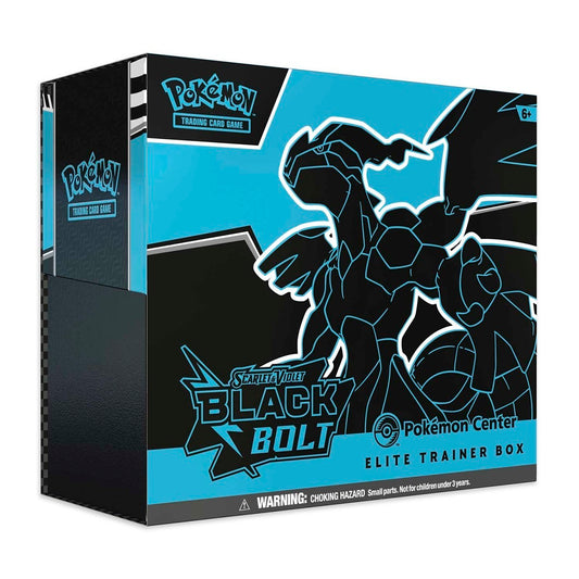 Pokemon Scarlet & Violet: Black Bolt Pokemon Center Elite Trainer Box