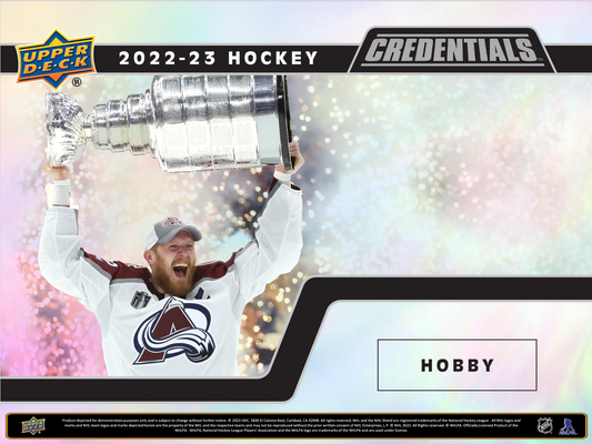 2022-23 Upper Deck Credentials Hockey Hobby Box