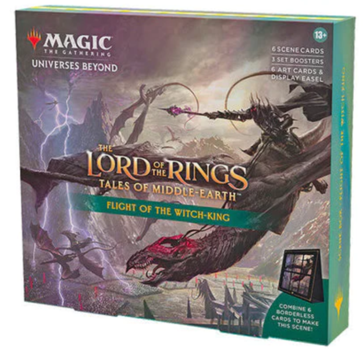 Magic the Gathering: Lord of the Rings Holiday Scene Box (Set of 4)